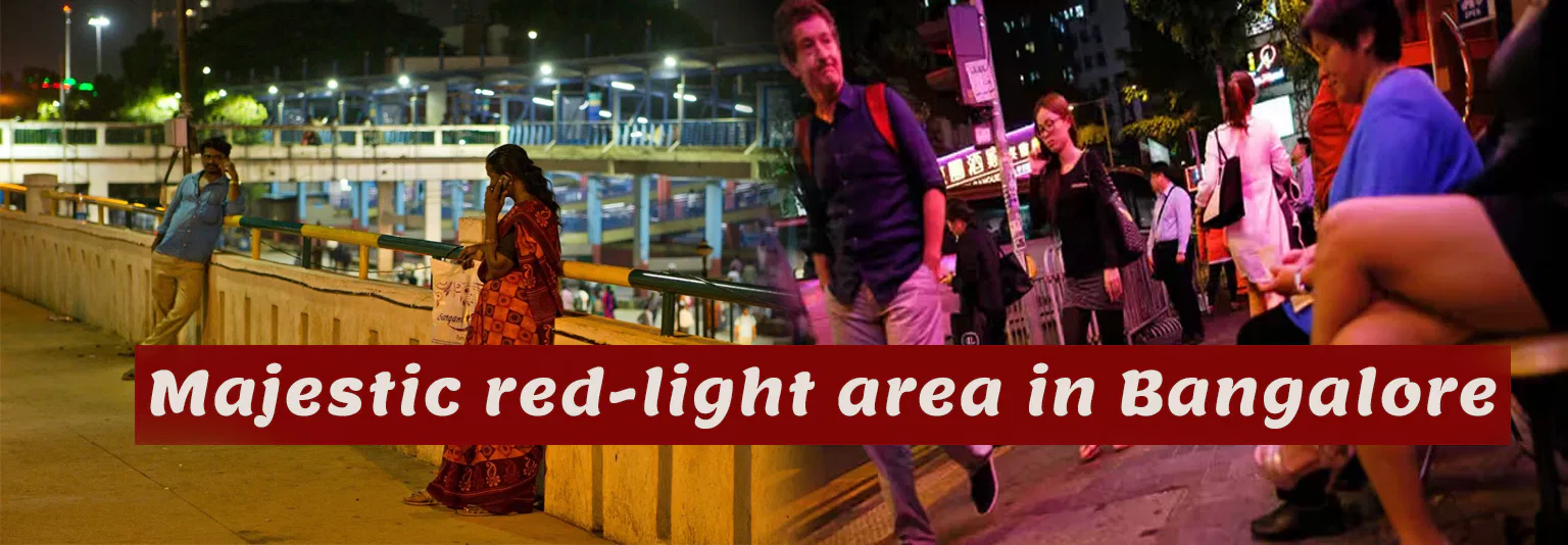 Majestic red-light area in Bangalore